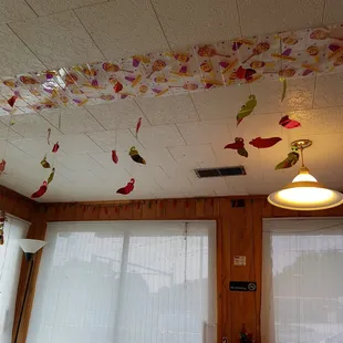 Plastic decorations