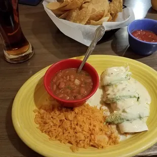 Avocado Chicken Enchilada
