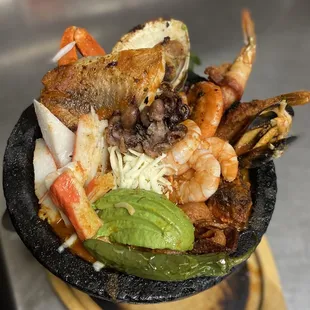 Molcajete El Maguey- house special!