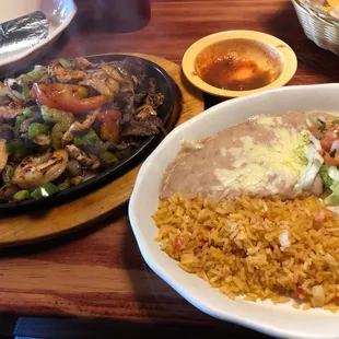 Fajitas mixed
