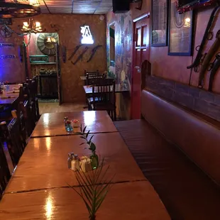 interior, sushi and sashimi