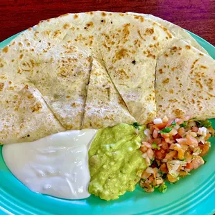 Super Quesadilla de Marina (shrimp)