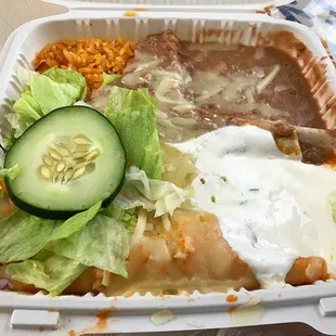 Enchilada Plate