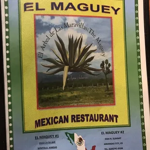 a mexican restaurant advertisement