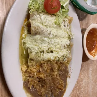 Enchiladas Verdes