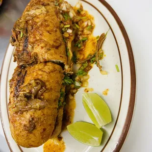 a plate of food
