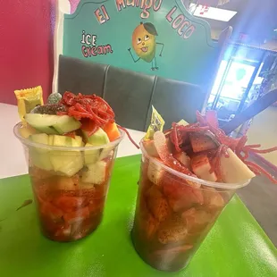 Loveeeee love love the Large fruit cup  If you want a super refreshing cup of fruit , you must try