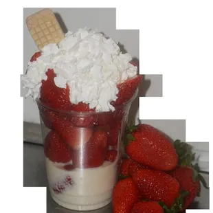 Fresas con Crema