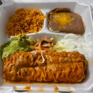Chimichanga Plate