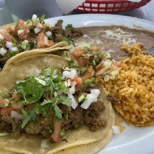 Dos Tacos Plate