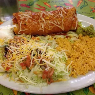 Chicken Chimichanga