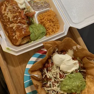 Shredded Beef Chimichanga