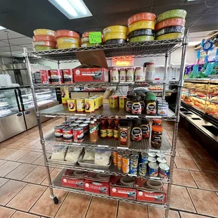 a view of the deli counter