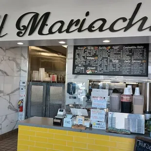 El Mariachi Front Order Counter