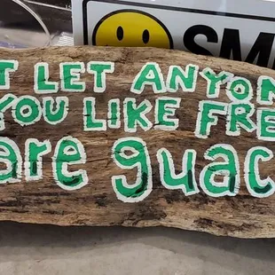 a sign that says don't let anyone treat you like free alaska