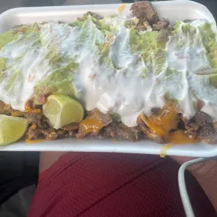 First which was great. Carne Asada