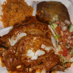 CHILI RELLENO!  Double chili relleno plate. Onolicious!