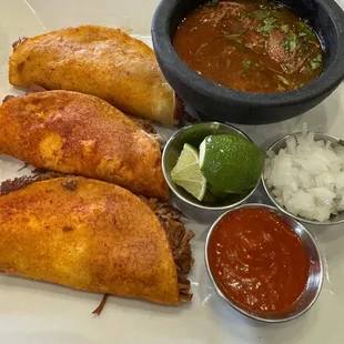 Birria tacos