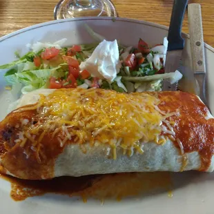 Pork burrito