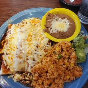 Chicken enchiladas