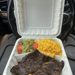 carne asada a la mexicana (medium) $26 (instagram: @issa.cheatday)