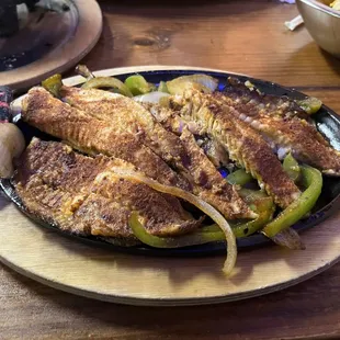 Fish Fajitas