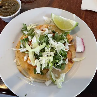 $5 mini shrimp taco!!