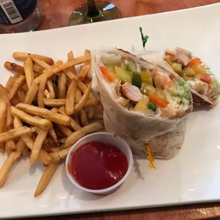 CHICKEN FAJITA BURRITO