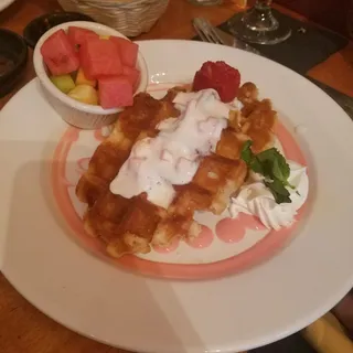 TROPICAL WAFFLES