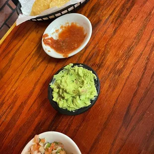 Chips. Gauc. Pico. Salsa.