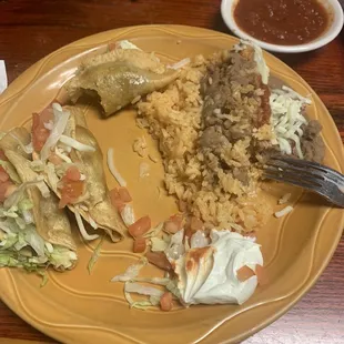 Ground beef corn tacos