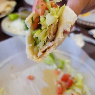 Where's the fish in this fish taco