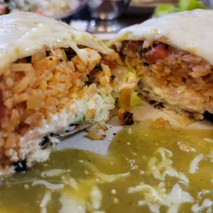 Shrimp burrito... ?