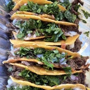 We offer quesabirria tacos