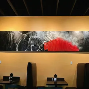 interior, sushi and sashimi