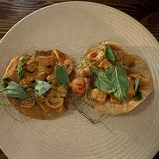 Kampachi Crudo Tostadas