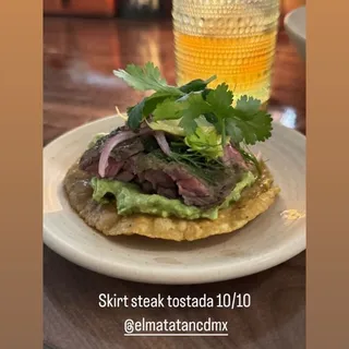 Steak Tostada