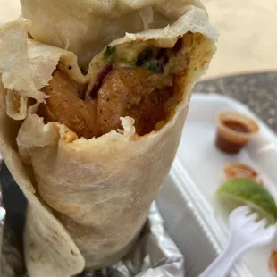 super shrimp burrito