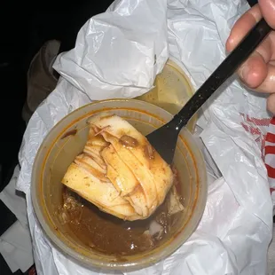 Literally what is this.. $12 plus tax for "Burria ramen"