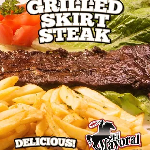 Grilled Skirt Steak