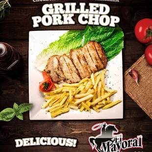 Grilled Pork Chop
