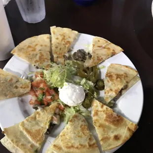 Fajita Beef Quesadillas