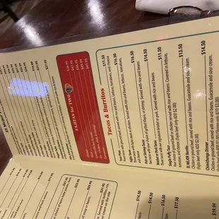 Menu side 3