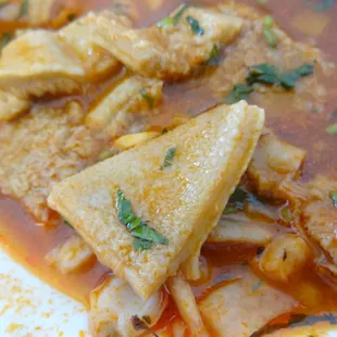 Menudo(Tripe ) up close