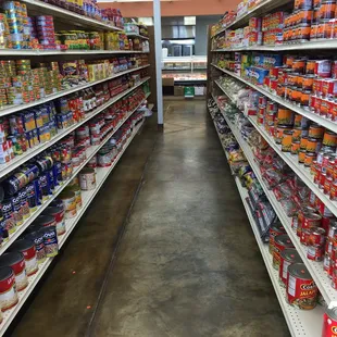 a grocery store aisle