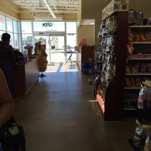 View of entrance from the inside