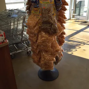 a grocery store display