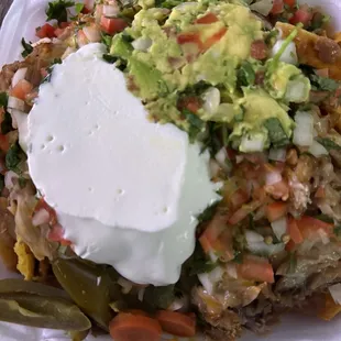 Super Nachos and Tamales for later