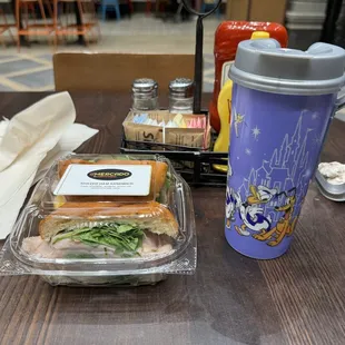 Souvenir Refillable Mug, Ham &amp; Cheese Sandwich