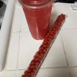 Couple of my favorite things to get at a Mexican market.